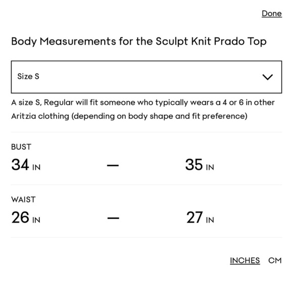 BABATON Aritzia Sculpt Knit Prado Top Cropped Knit Shortsleeve Sweetheart Top M - Picture 10 of 11